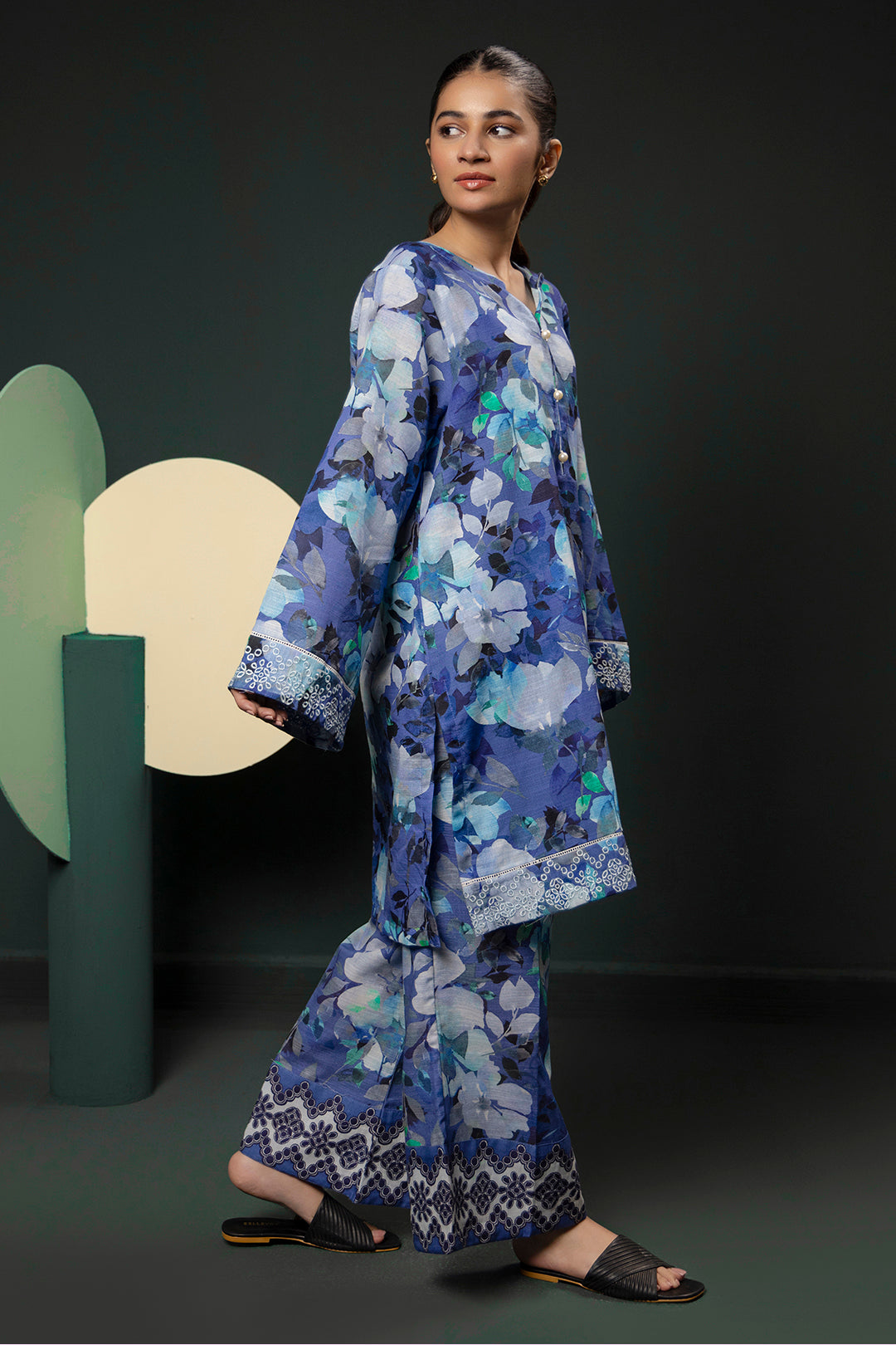 Zellbury | Winter Pret | Kurta Trouser - 3086 - by - Libasekhas UK - Registered Vendor of : Zellbury Women - 100% Original Designer Dresss