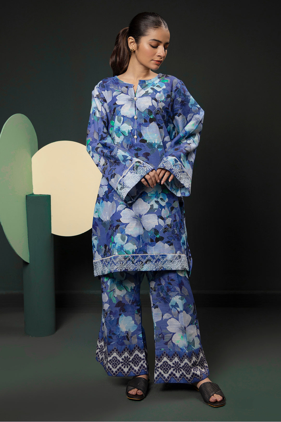 Zellbury | Winter Pret | Kurta Trouser - 3086 - by - Libasekhas UK - Registered Vendor of : Zellbury Women - 100% Original Designer Dresss