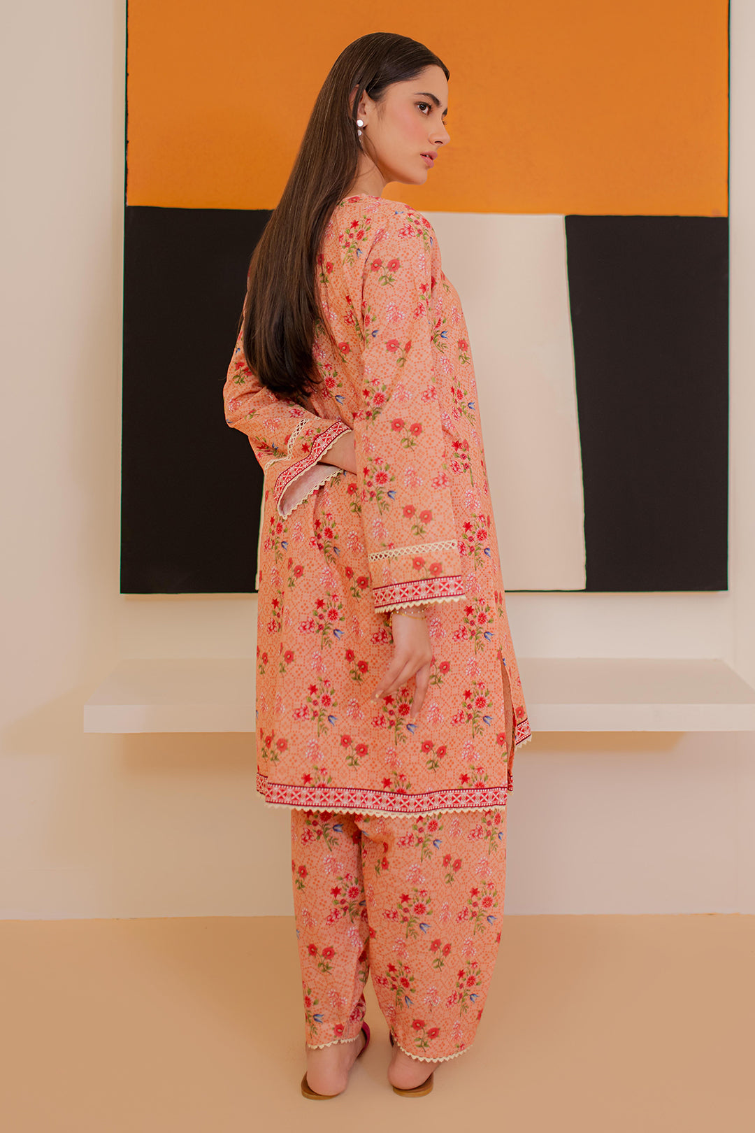 Zellbury | Winter Pret | Kurta Trouser - 3166 - by - Libasekhas UK - Registered Vendor of : Zellbury Women - 100% Original Designer Dresss