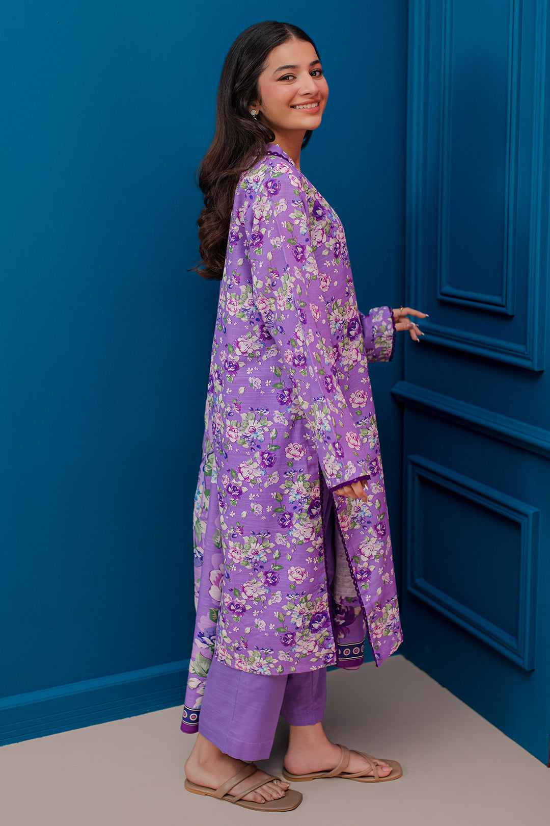 Zellbury | Winter Pret | Kurta Dupatta Trouser - 2948 - by - Libasekhas UK - Registered Vendor of : Zellbury Women - 100% Original Designer Dresss