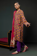 Zellbury | Winter Pret | Kurta Dupatta Trouser - 3006 - by - Libasekhas UK - Registered Vendor of : Zellbury Women - 100% Original Designer Dresss
