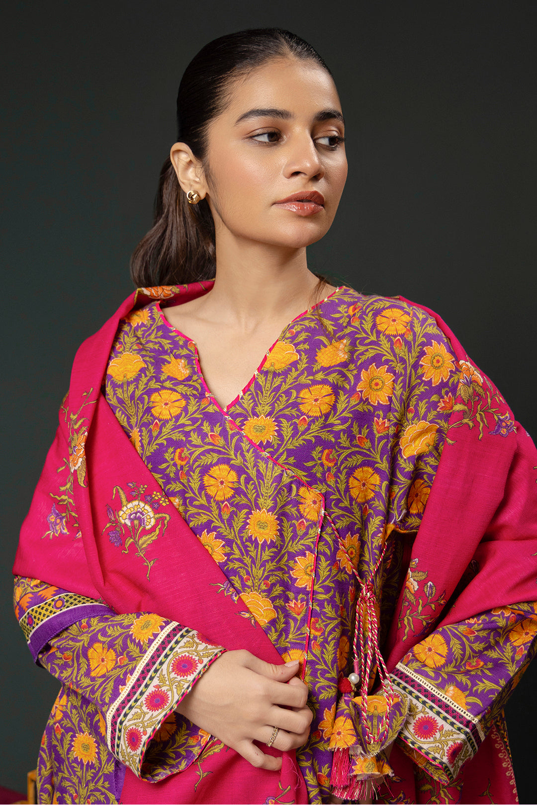 Zellbury | Winter Pret | Kurta Dupatta Trouser - 3006 - by - Libasekhas UK - Registered Vendor of : Zellbury Women - 100% Original Designer Dresss