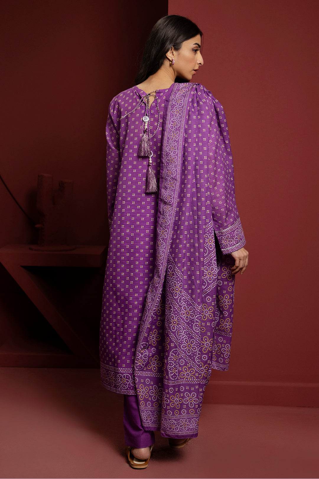 Zellbury | Winter Pret | Kurta Dupatta Trouser - 3072 - by - Libasekhas UK - Registered Vendor of : Zellbury Women - 100% Original Designer Dresss