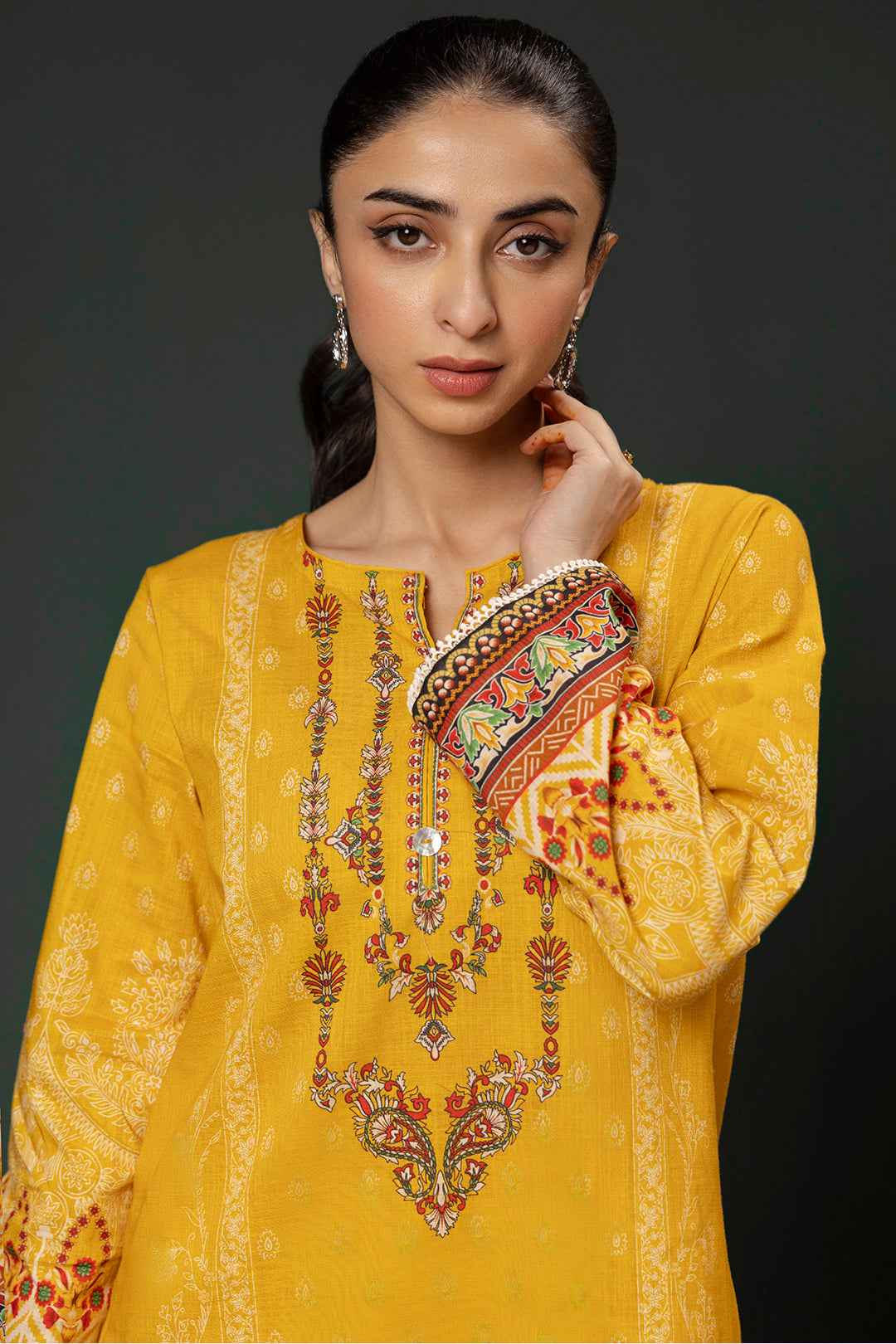 Zellbury | Winter Pret | Kurta Dupatta Trouser - 3151 - by - Libasekhas UK - Registered Vendor of : Zellbury Women - 100% Original Designer Dresss