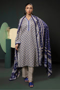 Zellbury | Winter Pret | Kurta Shawl Trouser - 3153 - by - Libasekhas UK - Registered Vendor of : Zellbury Women - 100% Original Designer Dresss