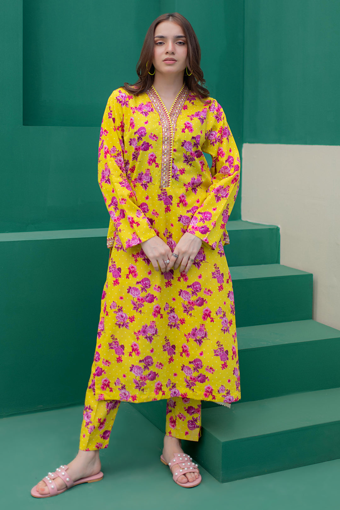 Zellbury | Summer Pret | Kurta Trouser - 2822 - by - Libasekhas UK - Registered Vendor of : Zellbury Women - 100% Original Designer Dresss