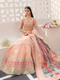 Gulaal | Wedding Formals | AFREEN GL-WS-22V1-29 (PEACH LEHNGA CHOLI) - by - Libasekhas UK - Registered Vendor of : Gulaal - 100% Original Designer Dresss