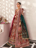 Gulaal | Wedding Formals | ZAIRA GL-WS-22V1-30 (RUST ANGRAKHA) - by - Libasekhas UK - Registered Vendor of : Gulaal - 100% Original Designer Dresss