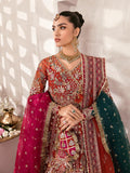 Gulaal | Wedding Formals | ZAIRA GL-WS-22V1-30 (RUST ANGRAKHA) - by - Libasekhas UK - Registered Vendor of : Gulaal - 100% Original Designer Dresss