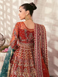 Gulaal | Wedding Formals | ZAIRA GL-WS-22V1-30 (RUST ANGRAKHA) - by - Libasekhas UK - Registered Vendor of : Gulaal - 100% Original Designer Dresss