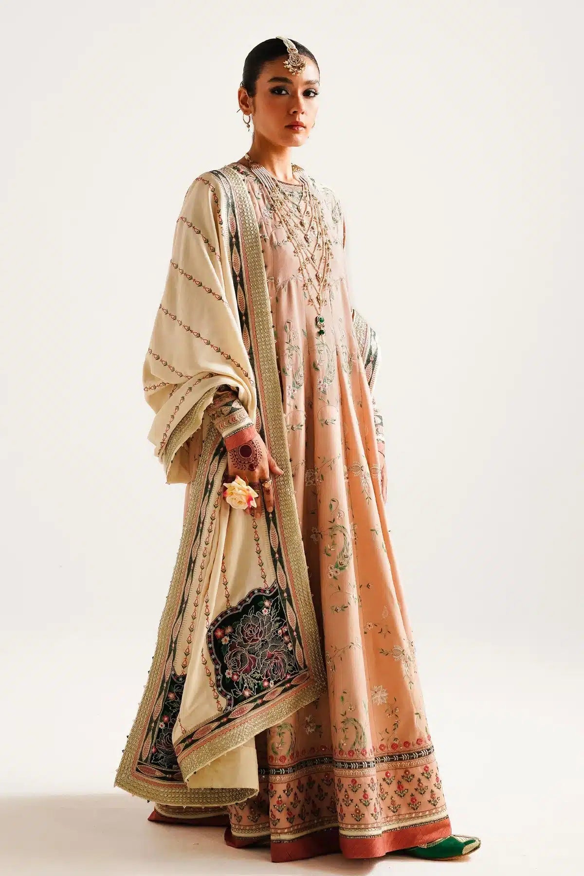 Zara ShahJahan | Winter Shawl 23 | WS23-D2 - by - Libasekhas UK - Registered Vendor of : Zara Shahjahan - 100% Original Designer Dresss