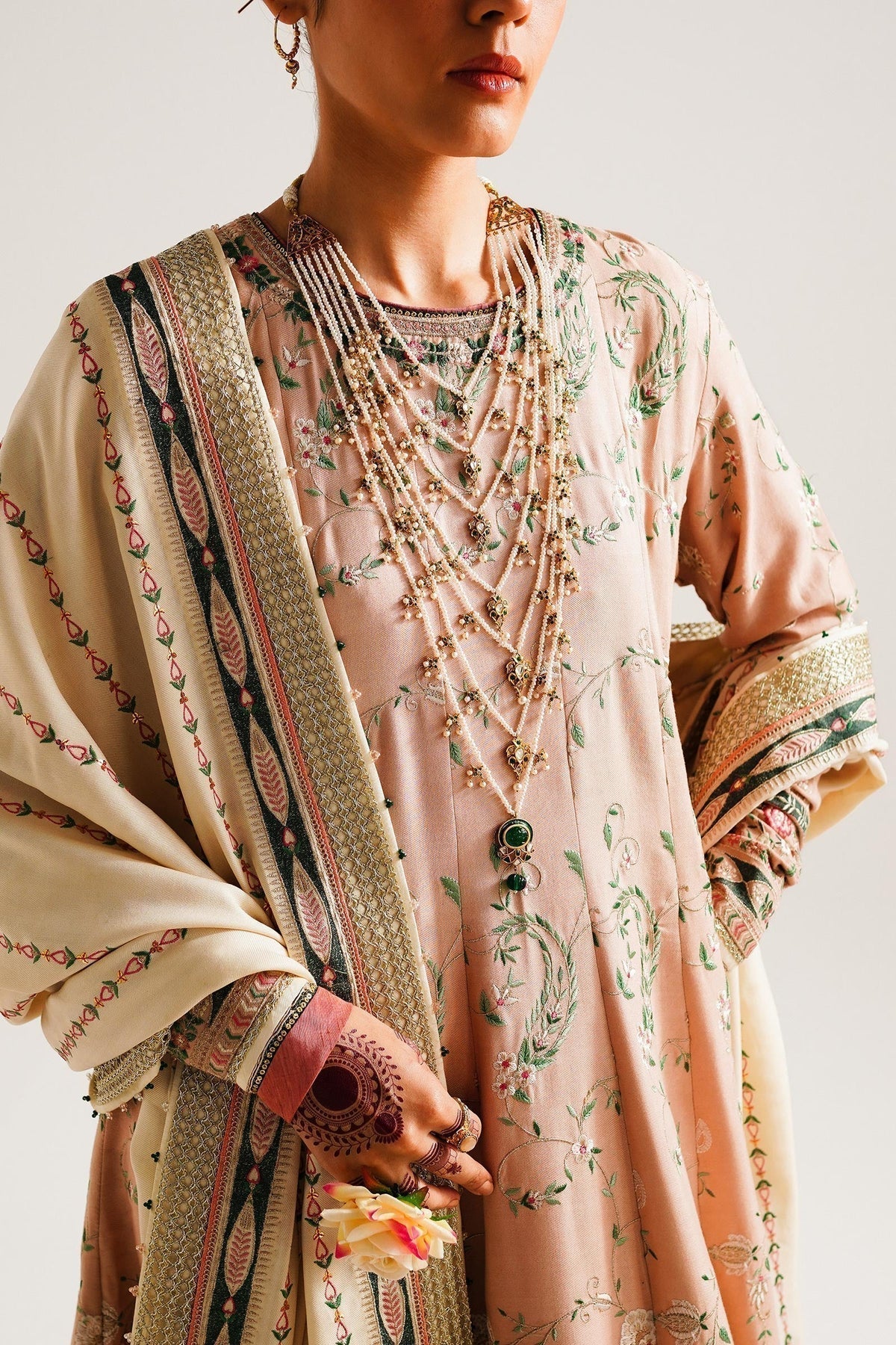 Zara ShahJahan | Winter Shawl 23 | WS23-D2 - by - Libasekhas UK - Registered Vendor of : Zara Shahjahan - 100% Original Designer Dresss