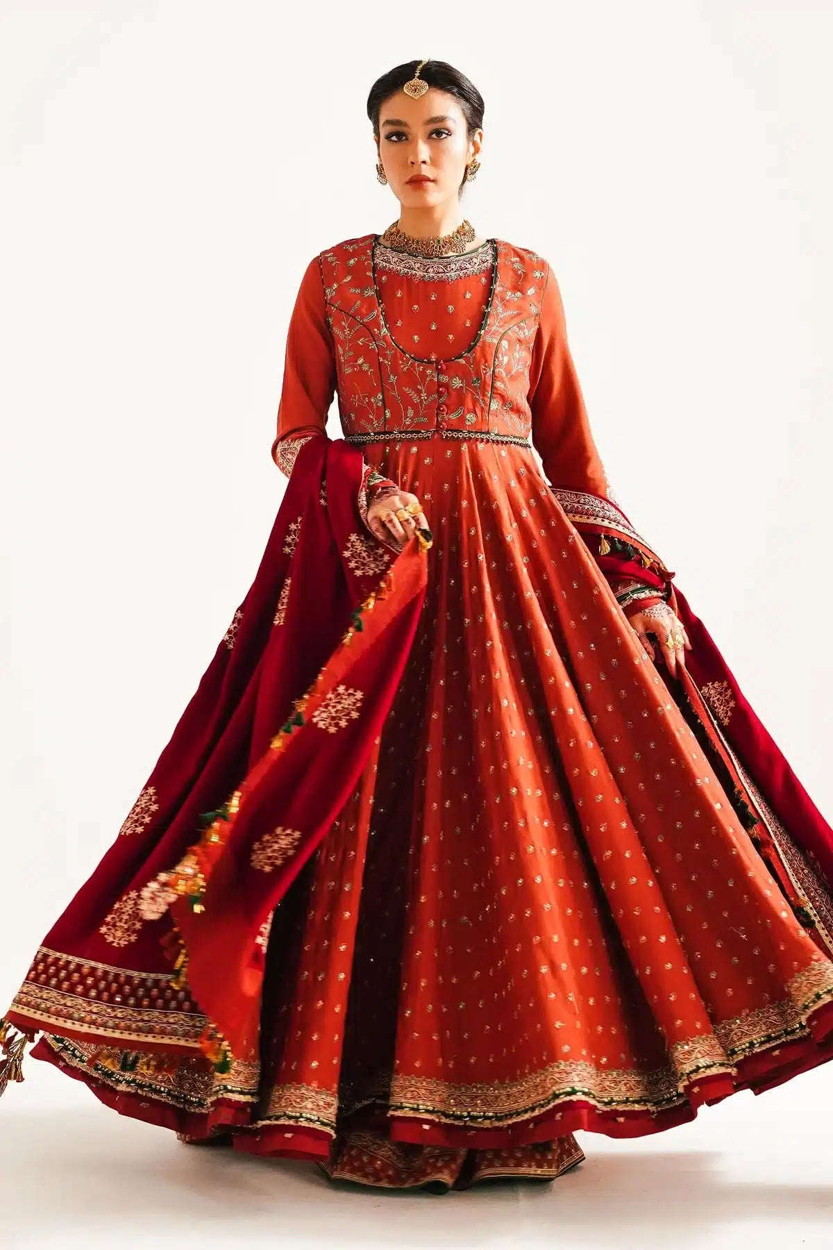 Zara ShahJahan | Winter Shawl 23 | WS23-D4 - by - Libasekhas UK - Registered Vendor of : Zara Shahjahan - 100% Original Designer Dresss