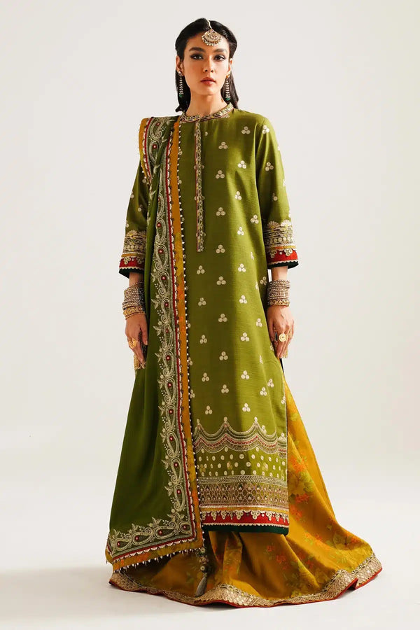 Zara ShahJahan | Winter Shawl 23 | WS23-D6 - by - Libasekhas UK - Registered Vendor of : Zara Shahjahan - 100% Original Designer Dresss