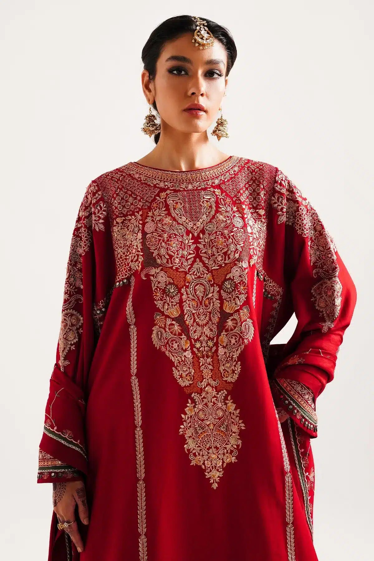 Zara ShahJahan | Winter Shawl 23 | WS23-D8 - by - Libasekhas UK - Registered Vendor of : Zara Shahjahan - 100% Original Designer Dresss