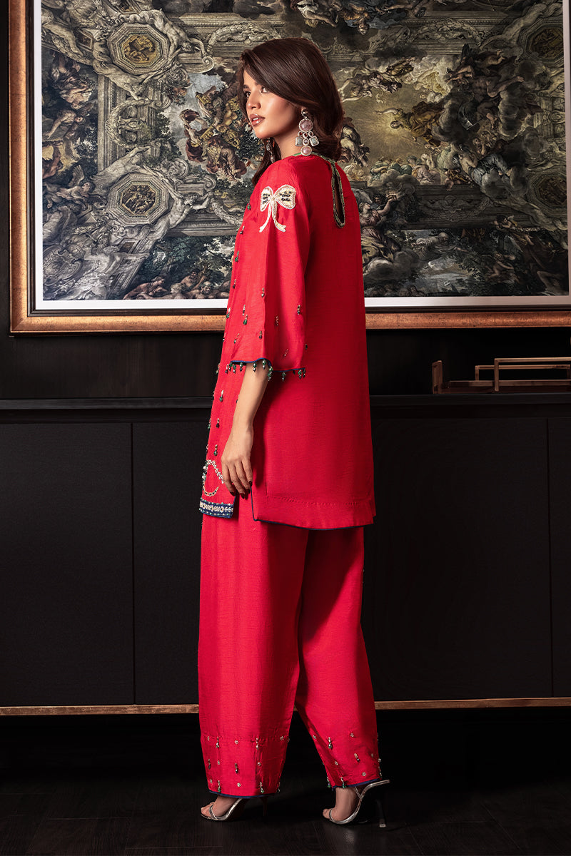 Wardha Saleem | Zimal Silk Edit | Sylvie - by Libasekhas UK - Registered Vendor of : Wardha Saleem - 100% Original Designer Dress