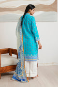 Zellbury | Unstitched 2 Piece Cambric | Embroidered Shirt Dupatta - 0020 - by - Libasekhas UK - Registered Vendor of : Zellbury Women - 100% Original Designer Dresss