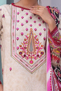 Zellbury | Unstitched 2 Piece Cambric | Embroidered Shirt Dupatta - 0022 - by - Libasekhas UK - Registered Vendor of : Zellbury Women - 100% Original Designer Dresss