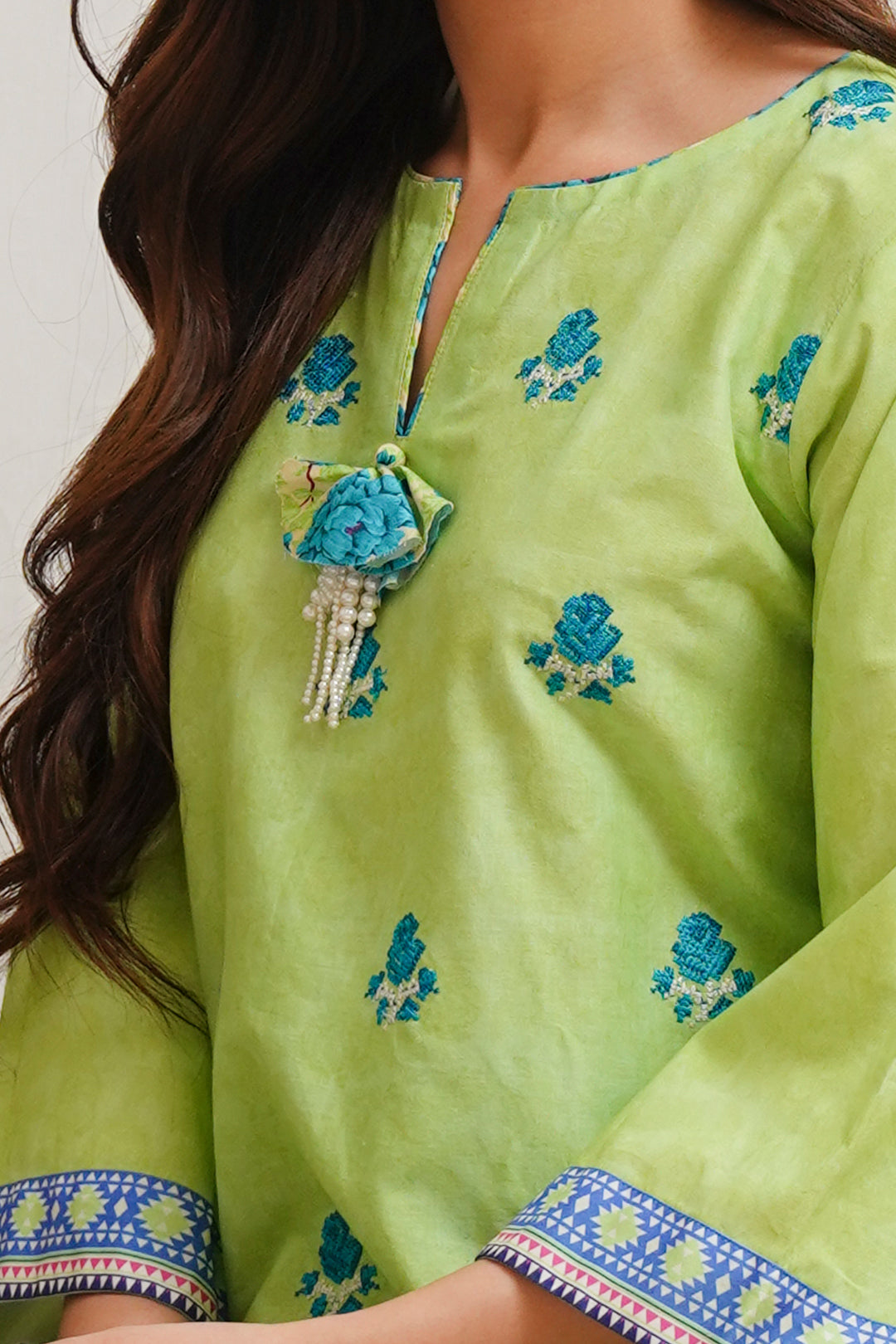 Zellbury | Unstitched 2 Piece Cambric | Embroidered Shirt Shalwar - 0023 - by - Libasekhas UK - Registered Vendor of : Zellbury Women - 100% Original Designer Dresss