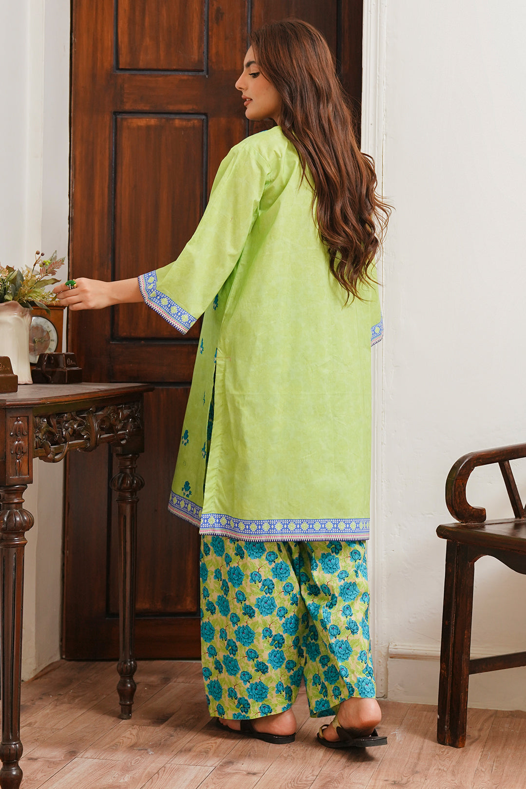 Zellbury | Unstitched 2 Piece Cambric | Embroidered Shirt Shalwar - 0023 - by - Libasekhas UK - Registered Vendor of : Zellbury Women - 100% Original Designer Dresss