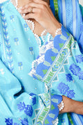 Zellbury | Unstitched 2 Piece Cambric | Embroidered Shirt Dupatta - 0028 - by - Libasekhas UK - Registered Vendor of : Zellbury Women - 100% Original Designer Dresss