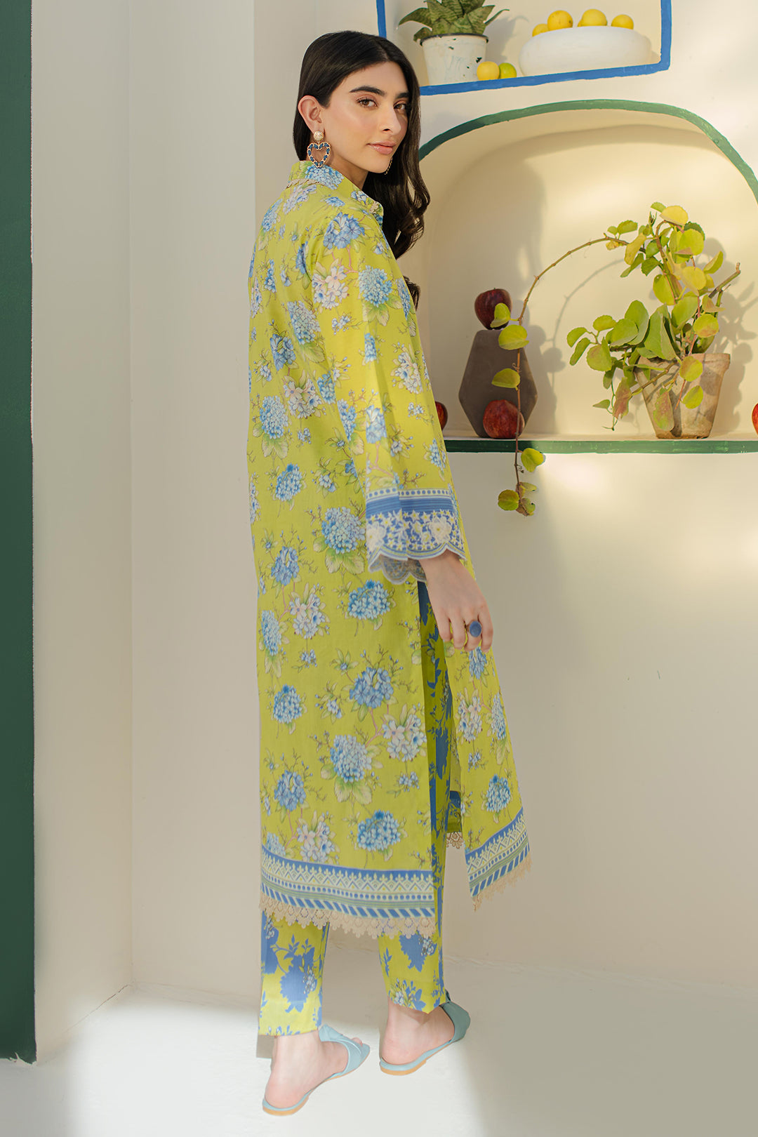 Zellbury | Unstitched 2 Piece Cambric | Embroidered Shirt Shalwar - 0104 - by - Libasekhas UK - Registered Vendor of : Zellbury Women - 100% Original Designer Dresss