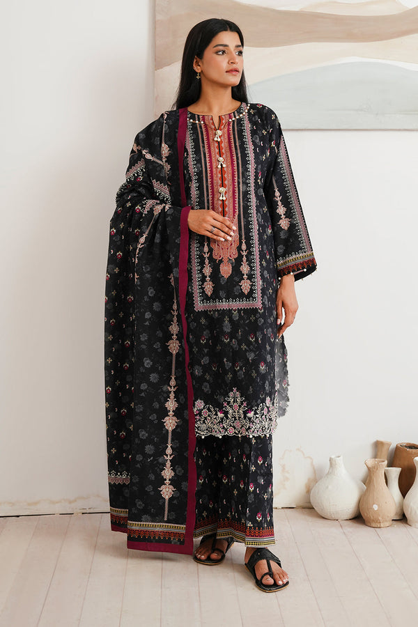 Zellbury | Unstitched 3 Piece Cambric | Embroidered Shirt Shalwar Dupatta - 0063 - by - Libasekhas UK - Registered Vendor of : Zellbury Women - 100% Original Designer Dresss
