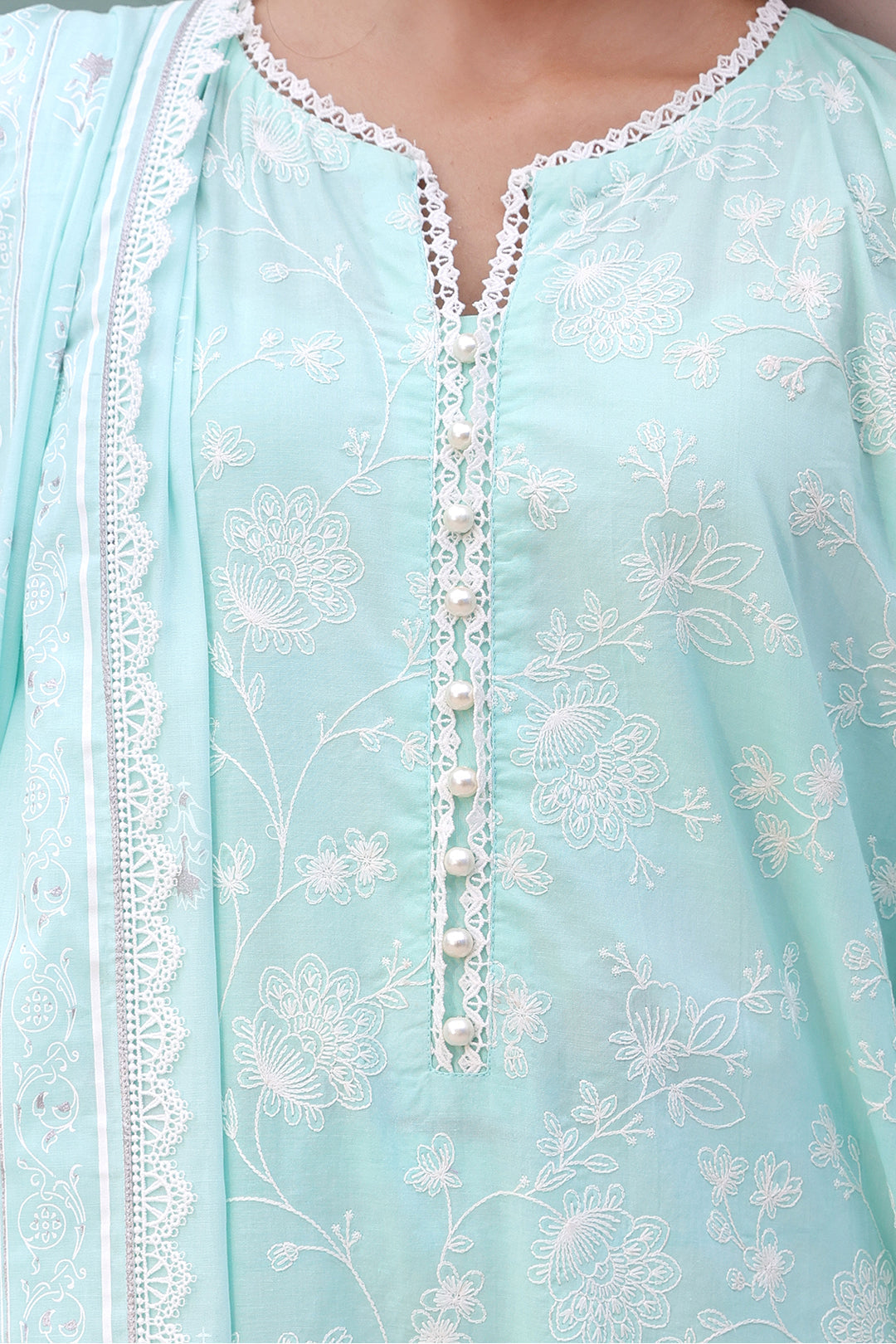 Zellbury | Unstitched 3 Piece Cambric | Embroidered Shirt Shalwar Dupatta - 0073 - by - Libasekhas UK - Registered Vendor of : Zellbury Women - 100% Original Designer Dresss