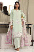Zellbury | Unstitched 3 Piece Chambray | Embroidered Shirt Shalwar Dupatta - 0077 - by - Libasekhas UK - Registered Vendor of : Zellbury Women - 100% Original Designer Dresss