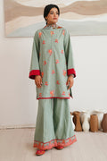 Zellbury | Unstitched 3 Piece Cambric | Embroidered Shirt Shalwar Dupatta - 0149 - by - Libasekhas UK - Registered Vendor of : Zellbury Women - 100% Original Designer Dresss