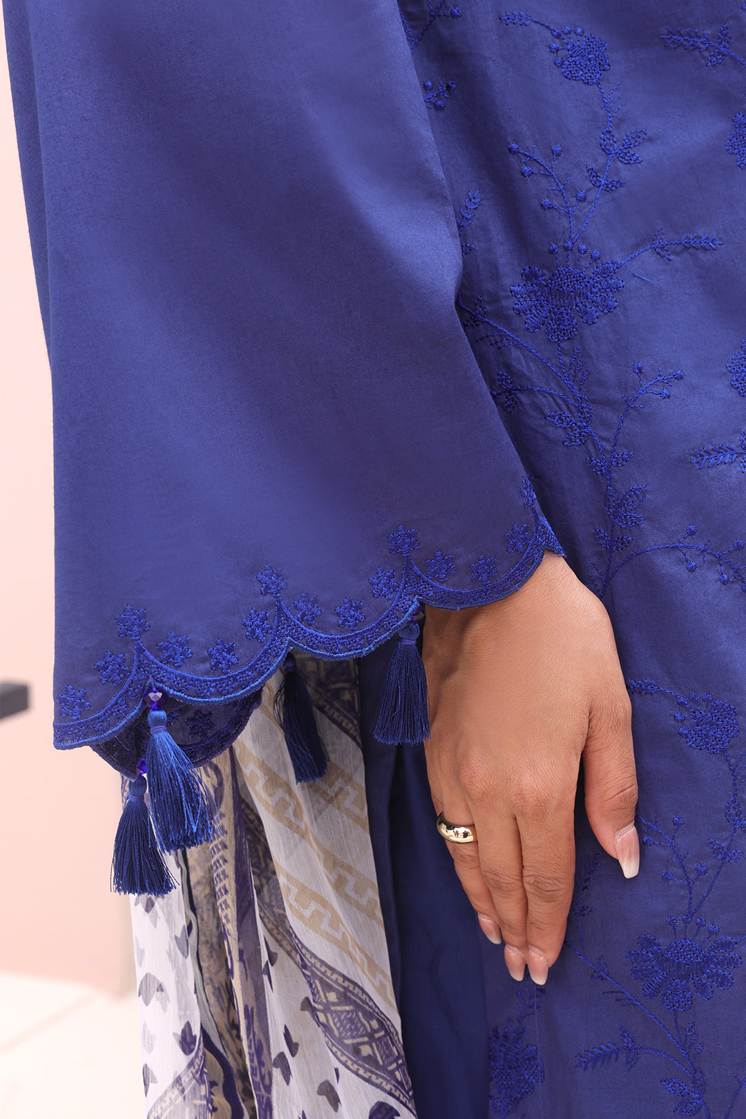 Zellbury | Unstitched 3 Piece Cambric | Embroidered Shirt Dupatta - 0604 - by - Libasekhas UK - Registered Vendor of : Zellbury Women - 100% Original Designer Dresss