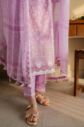 Zellbury | Unstitched 3 Piece Chikankari | Embroidered Shirt Shalwar Dupatta - 0703 - by - Libasekhas UK - Registered Vendor of : Zellbury Women - 100% Original Designer Dresss