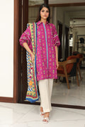 Zellbury | Unstitched 2 Piece Cambric | Shirt Dupatta - 0002 - by - Libasekhas UK - Registered Vendor of : Zellbury Women - 100% Original Designer Dresss