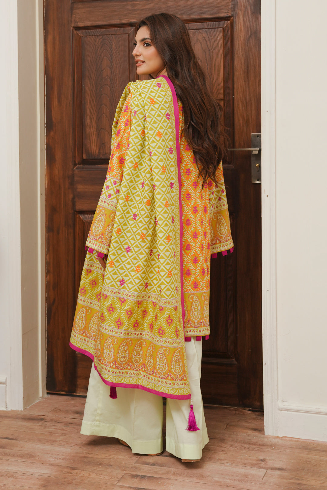 Zellbury | Unstitched 2 Piece Cambric | Shirt Dupatta - 0005 - by - Libasekhas UK - Registered Vendor of : Zellbury Women - 100% Original Designer Dresss