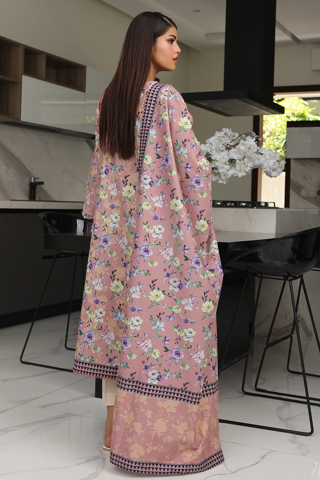 Zellbury | Unstitched 2 Piece Cambric | Shirt Dupatta - 0007 - by - Libasekhas UK - Registered Vendor of : Zellbury Women - 100% Original Designer Dresss