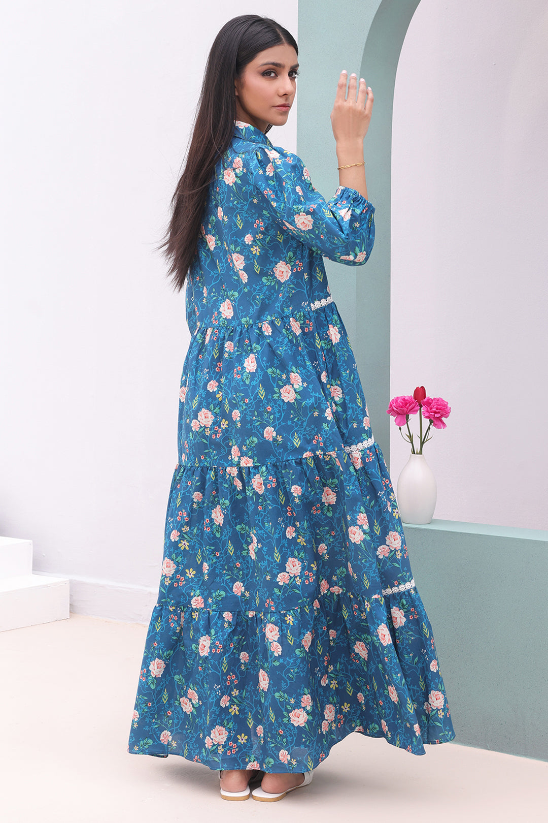 Zellbury | Unstitched 2 Piece Cambric | Shirt Shalwar - 0011 - by - Libasekhas UK - Registered Vendor of : Zellbury Women - 100% Original Designer Dresss