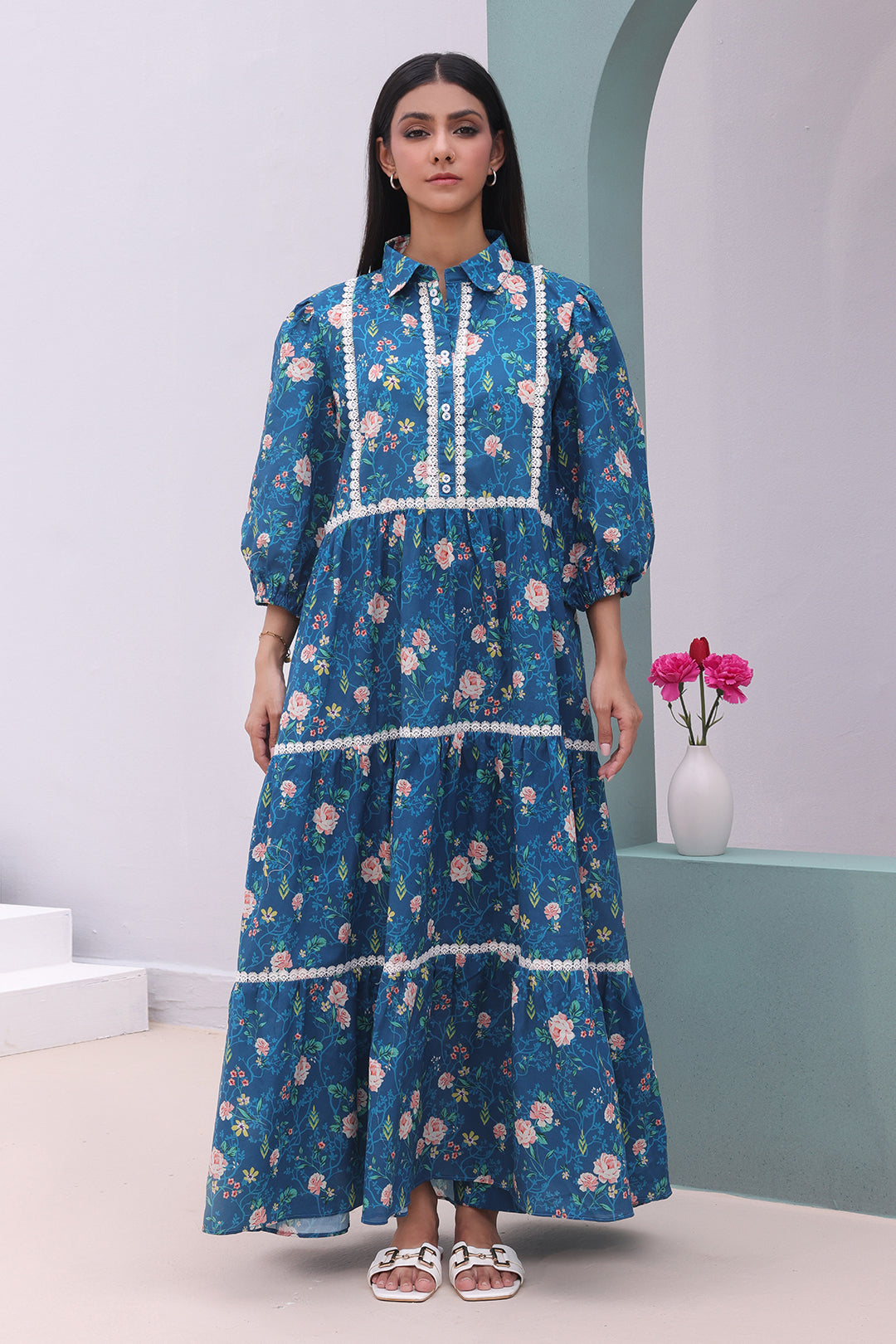 Zellbury | Unstitched 2 Piece Cambric | Shirt Shalwar - 0011 - by - Libasekhas UK - Registered Vendor of : Zellbury Women - 100% Original Designer Dresss