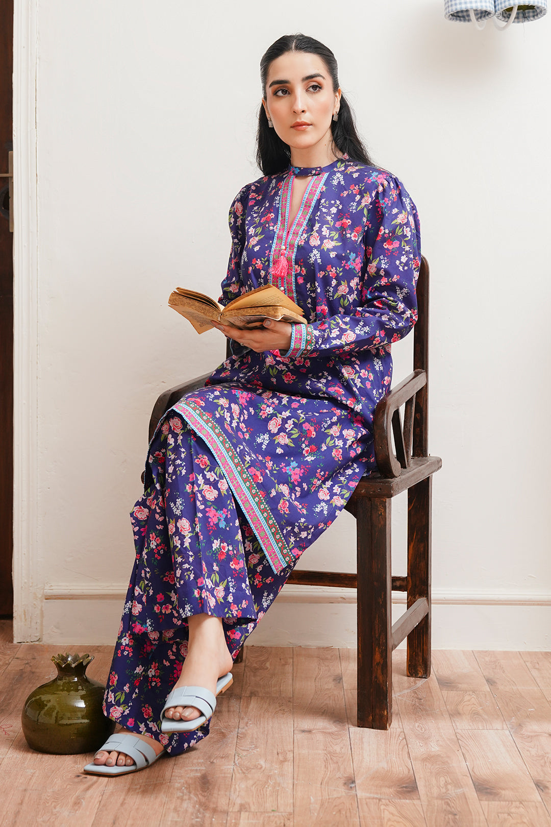 Zellbury | Unstitched 2 Piece Cambric | Shirt Shalwar - 0012 - by - Libasekhas UK - Registered Vendor of : Zellbury Women - 100% Original Designer Dresss
