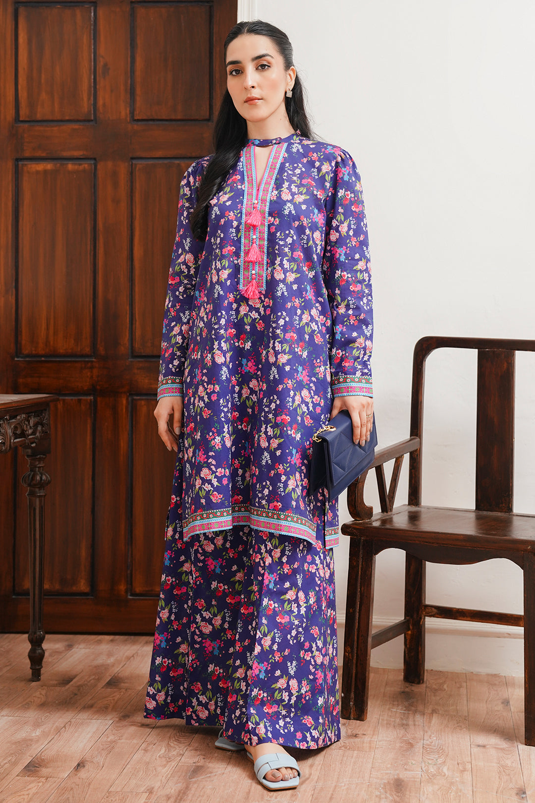 Zellbury | Unstitched 2 Piece Cambric | Shirt Shalwar - 0012 - by - Libasekhas UK - Registered Vendor of : Zellbury Women - 100% Original Designer Dresss