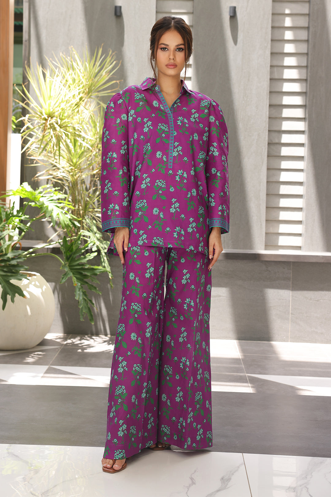 Zellbury | Unstitched 2 Piece Cambric | Shirt Shalwar - 0014 - by - Libasekhas UK - Registered Vendor of : Zellbury Women - 100% Original Designer Dresss