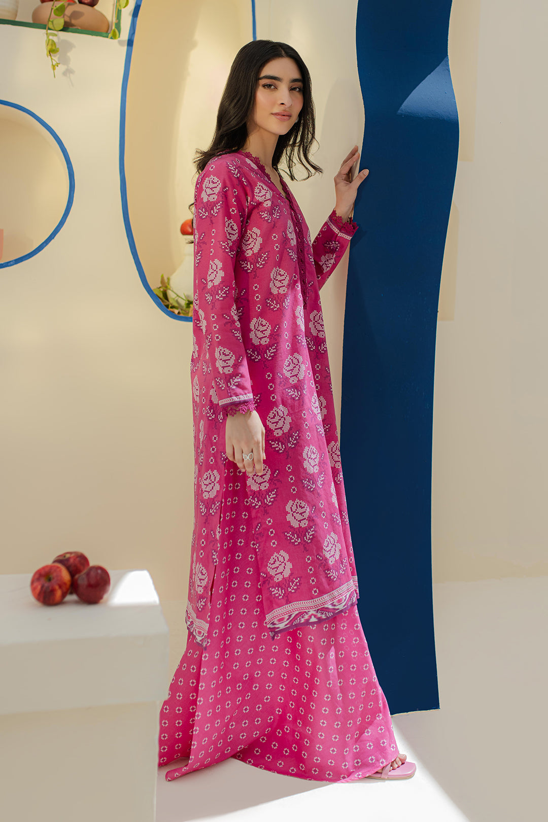 Zellbury | Unstitched 2 Piece Cambric | Shirt Shalwar - 0017 - by - Libasekhas UK - Registered Vendor of : Zellbury Women - 100% Original Designer Dresss