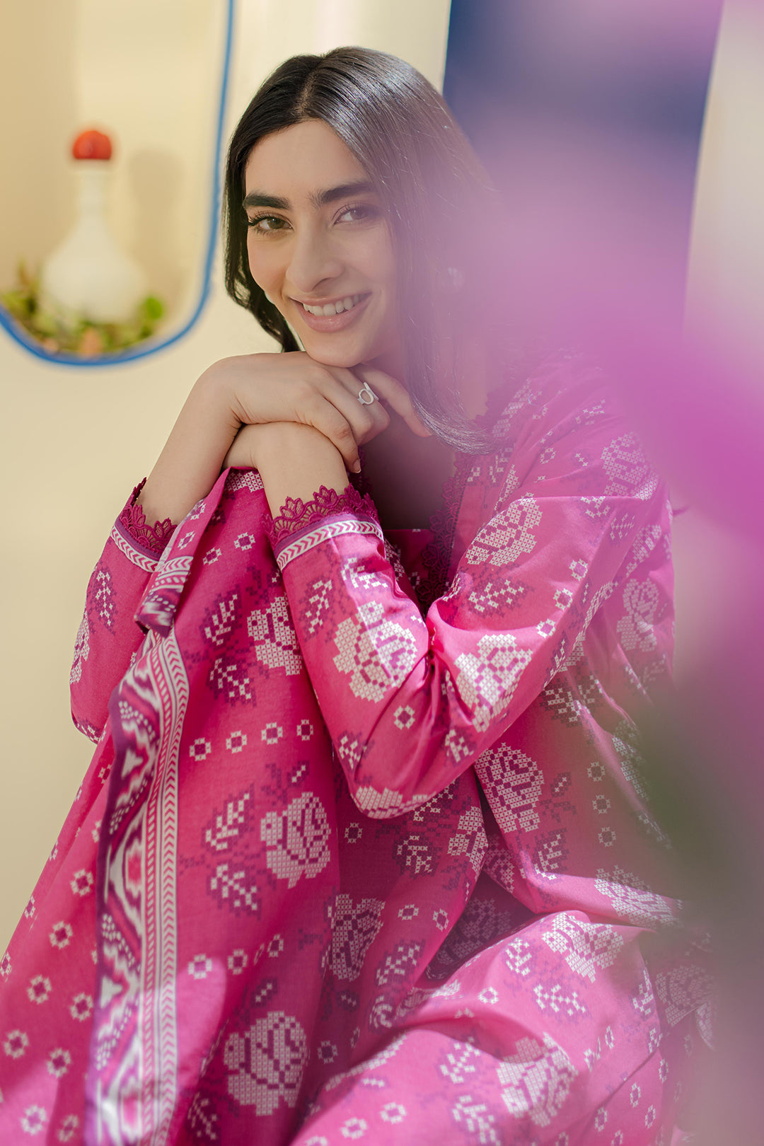 Zellbury | Unstitched 2 Piece Cambric | Shirt Shalwar - 0017 - by - Libasekhas UK - Registered Vendor of : Zellbury Women - 100% Original Designer Dresss