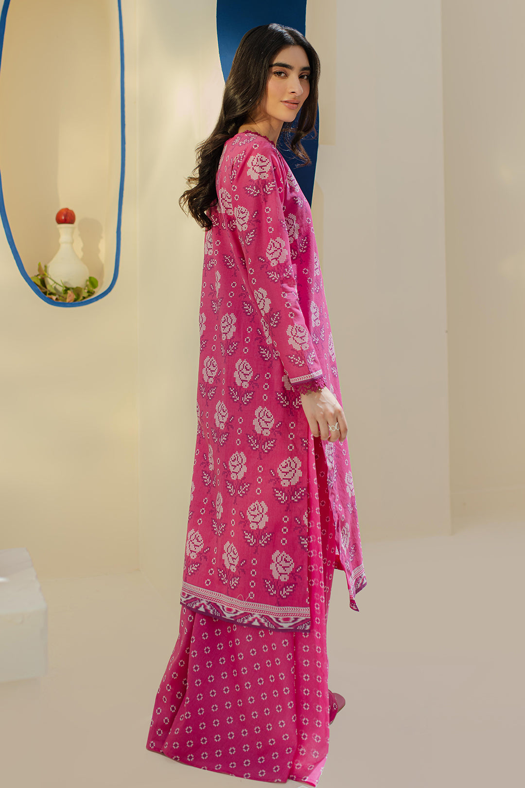 Zellbury | Unstitched 2 Piece Cambric | Shirt Shalwar - 0017 - by - Libasekhas UK - Registered Vendor of : Zellbury Women - 100% Original Designer Dresss