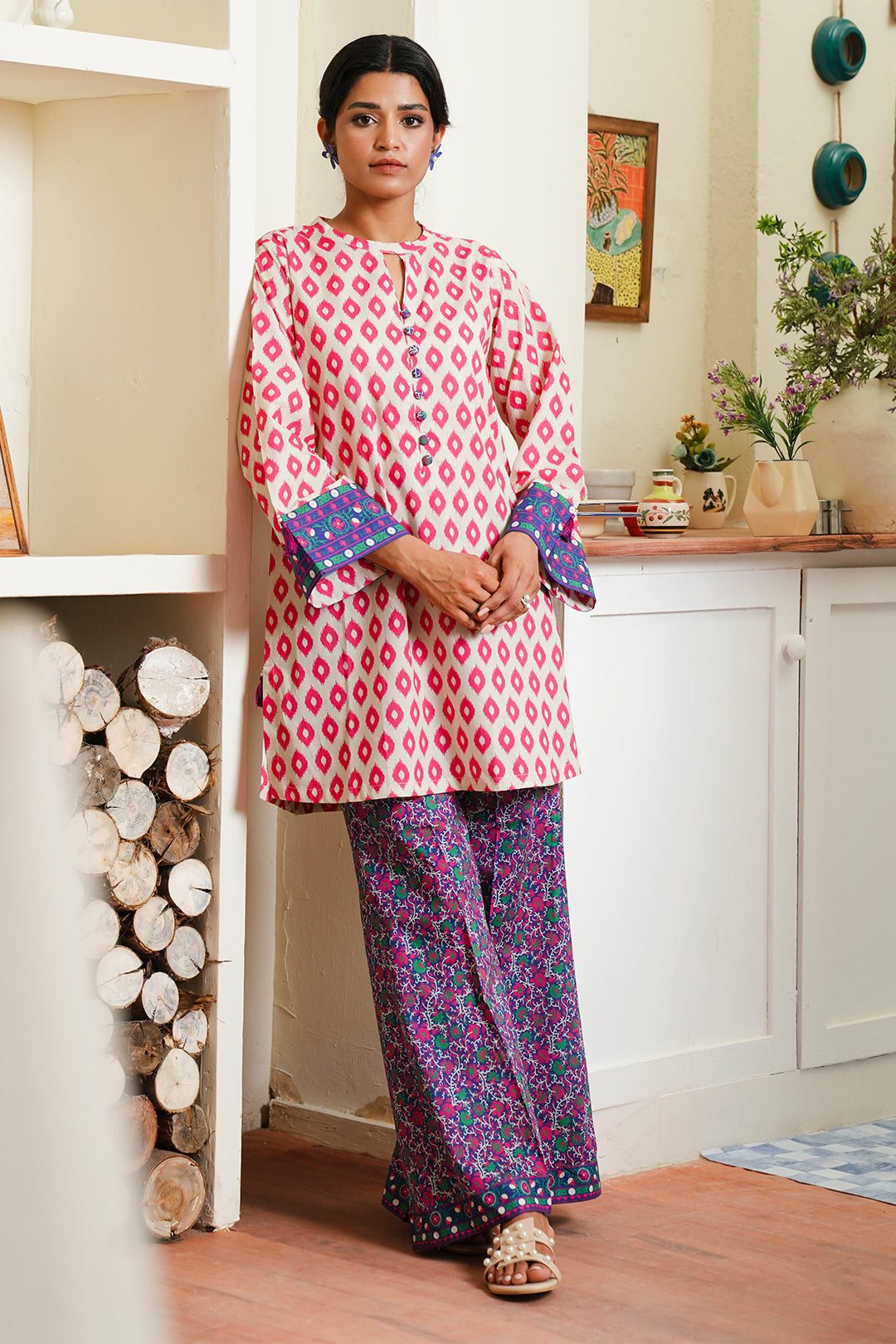 Zellbury | Unstitched 2 Piece Cambric | Shirt Shalwar - 0098 - by - Libasekhas UK - Registered Vendor of : Zellbury Women - 100% Original Designer Dresss