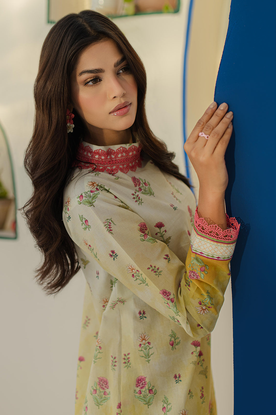 Zellbury | Unstitched 2 Piece Cambric | Shirt Shalwar - 0101 - by - Libasekhas UK - Registered Vendor of : Zellbury Women - 100% Original Designer Dresss
