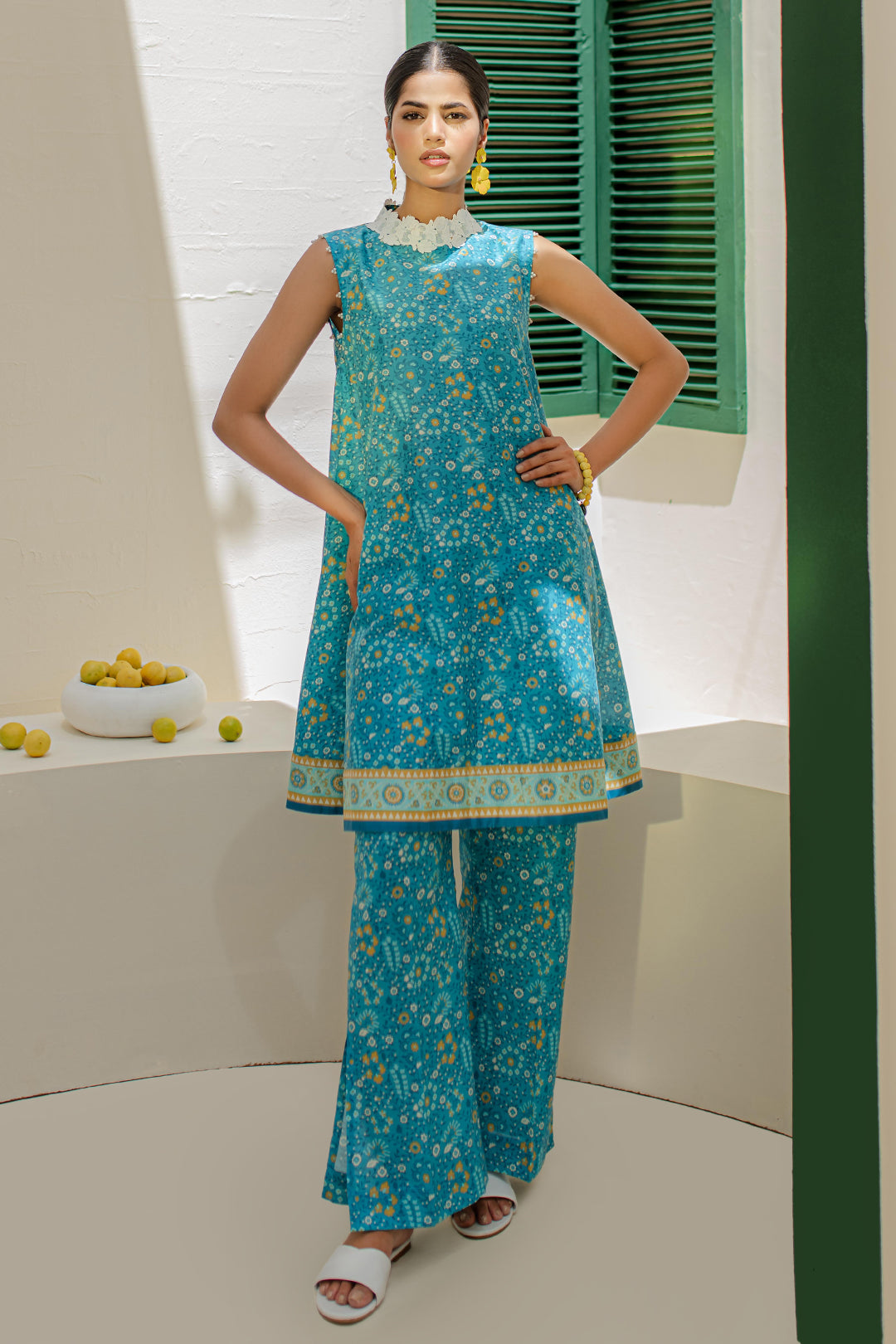 Zellbury | Unstitched 2 Piece Cambric | Shirt Shalwar - 0103 - by - Libasekhas UK - Registered Vendor of : Zellbury Women - 100% Original Designer Dresss