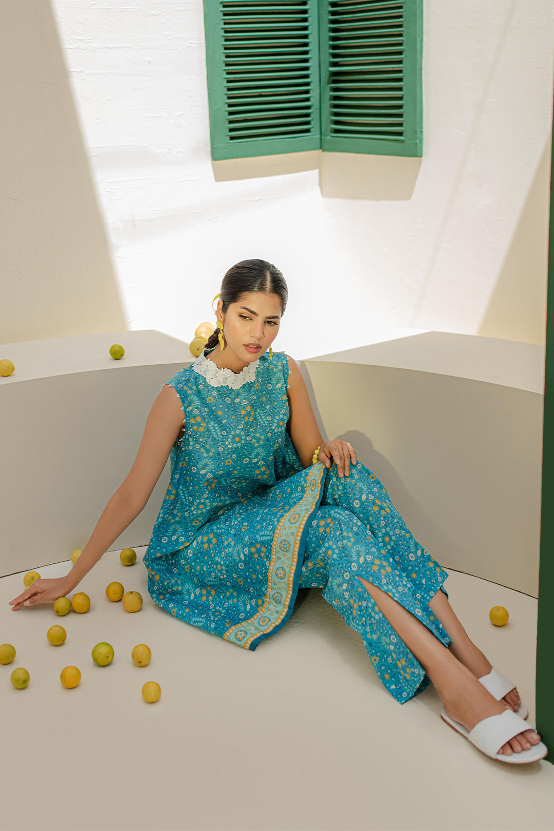 Zellbury | Unstitched 2 Piece Cambric | Shirt Shalwar - 0103 - by - Libasekhas UK - Registered Vendor of : Zellbury Women - 100% Original Designer Dresss
