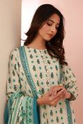 Zellbury | Unstitched 2 Piece Cambric | Shirt Dupatta - 0606 - by - Libasekhas UK - Registered Vendor of : Zellbury Women - 100% Original Designer Dresss