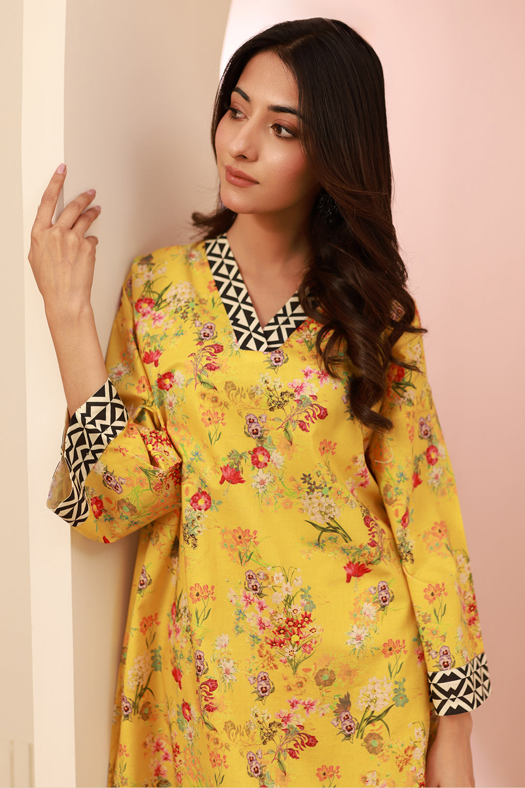 Zellbury | Unstitched 2 Piece Cambric | Shirt Shalwar - 0609 - by - Libasekhas UK - Registered Vendor of : Zellbury Women - 100% Original Designer Dresss