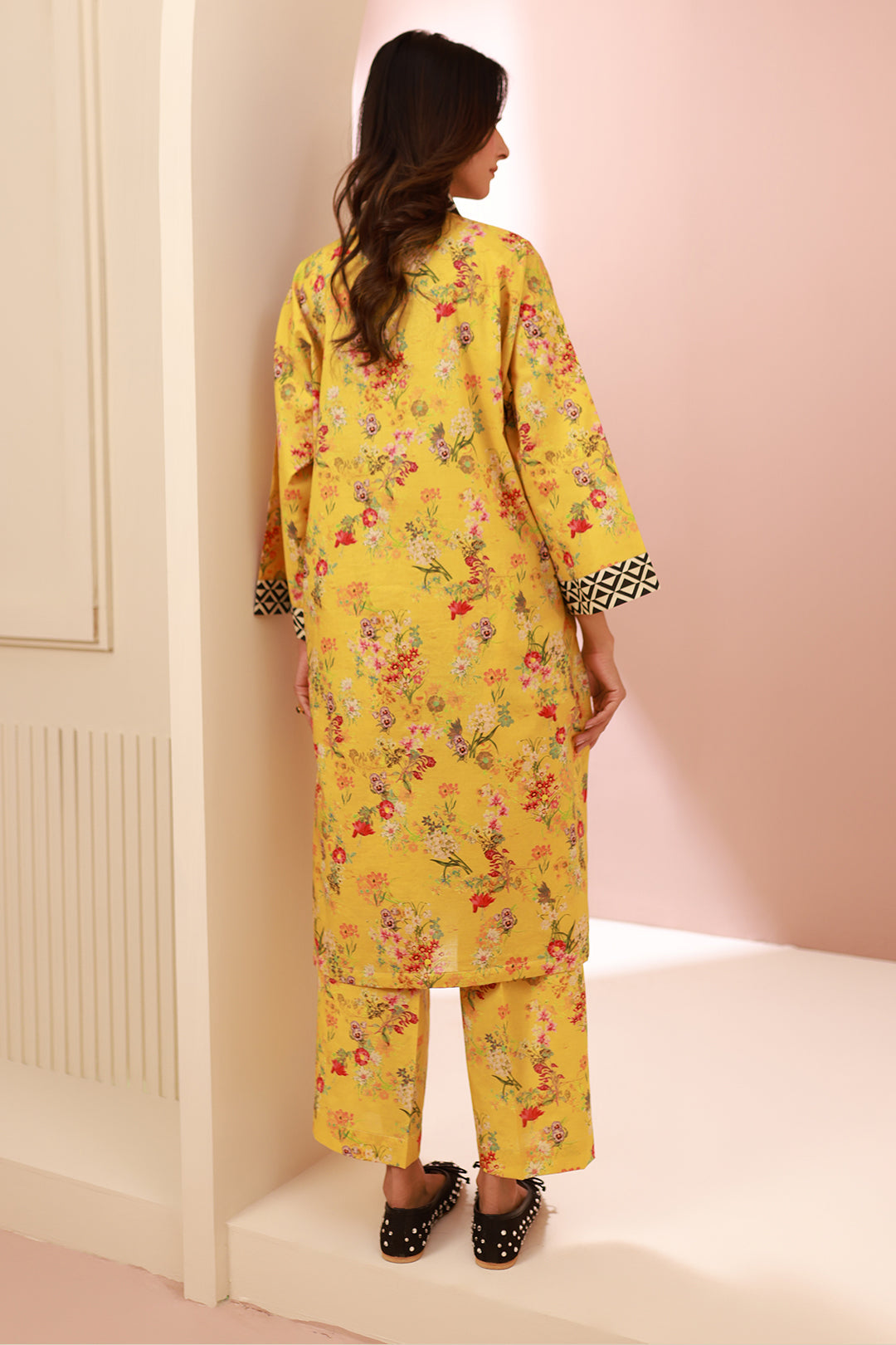 Zellbury | Unstitched 2 Piece Cambric | Shirt Shalwar - 0609 - by - Libasekhas UK - Registered Vendor of : Zellbury Women - 100% Original Designer Dresss